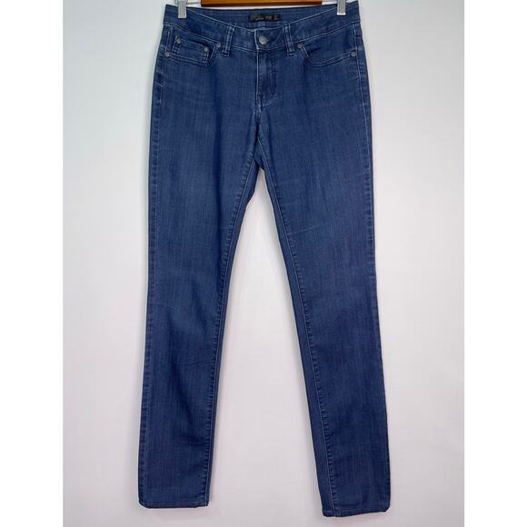 Prana Women’s Dark Wash Skinny Jeans Size 4/27 (34” Inseam) - Picture 3 of 12